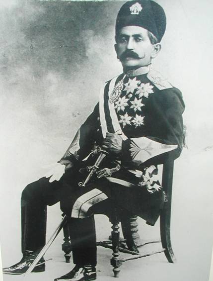 Haj Ali Gholi Khan Bakhtiari (Sardar Asad the 2nd) leader of the Bakhtiari forces